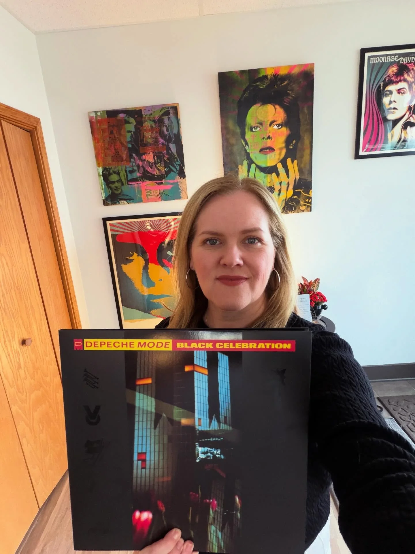 This vernal equinox #RockNRollFriday we have equal parts light and dark before the light starts to linger. It is the true astrological new year as woven into the fabric of the cosmos. Today we're having a #blackcelebration. This week is the 40 year a