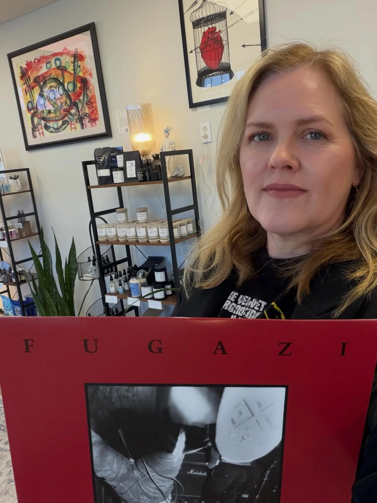 You may think I chose Fugazi's debut release because of  #waitingroom for this #rocknrollfriday, but it was actually because I had a dream last night I was at a conference with my ex and a man came up to me in that dream and started hitting on me, ex