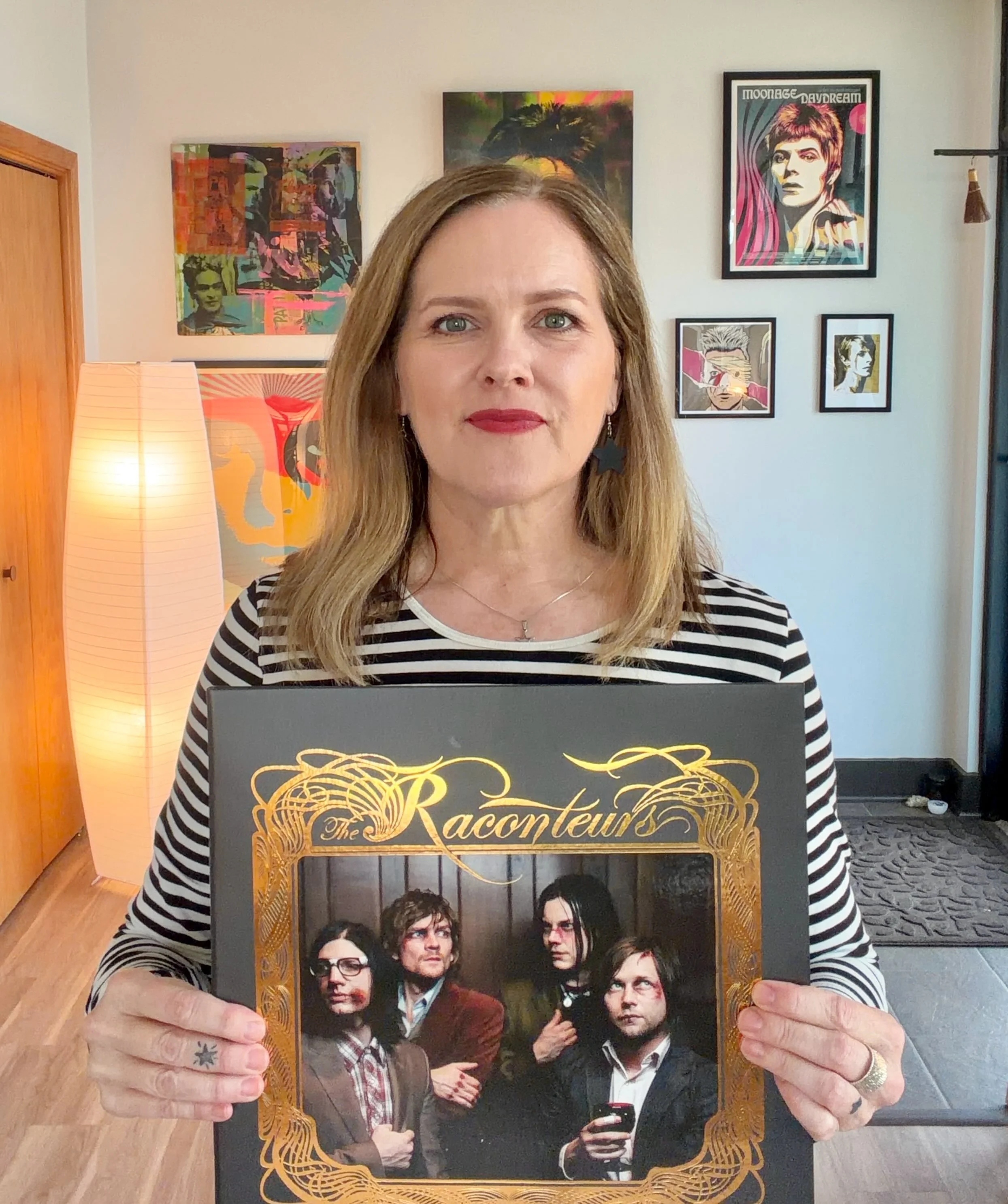 Today's #rocknrollfriday selection spinning in the acupuncture clinic is The Raconteurs' "Broken Boy Soldiers" in honor of my daughter. She was three years old singing "Steady as She Goes" in the back seat of the car as we drove 1
