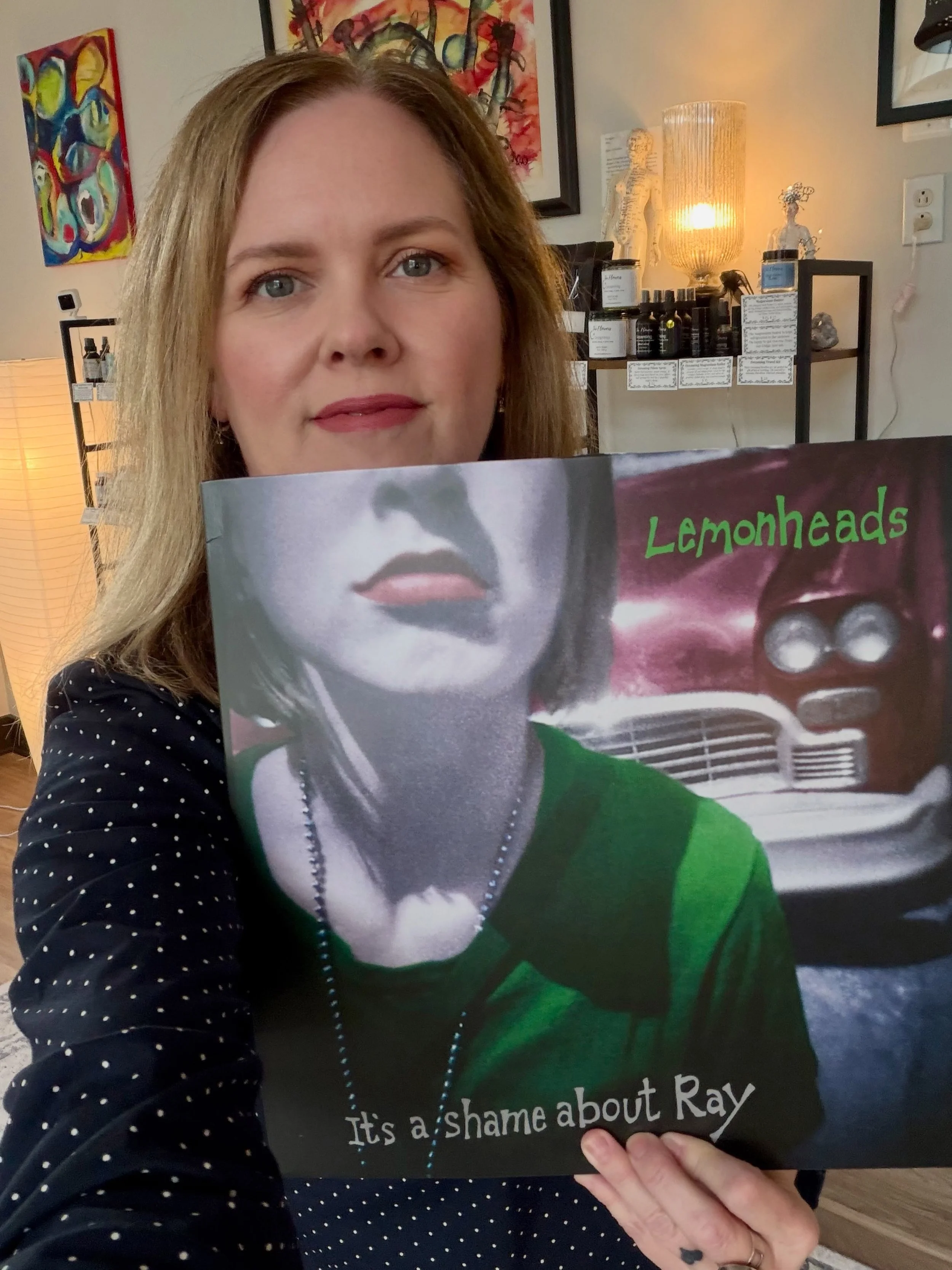 This humid #rocknrollfriday weather has got me feeling 🥵. Today's album choice was easy. I love this record for so many reasons. Even though I like Lick better, it's a Shame About Ray hits me right in the heart.  #acupuncturelakegenevawi #wisconsina
