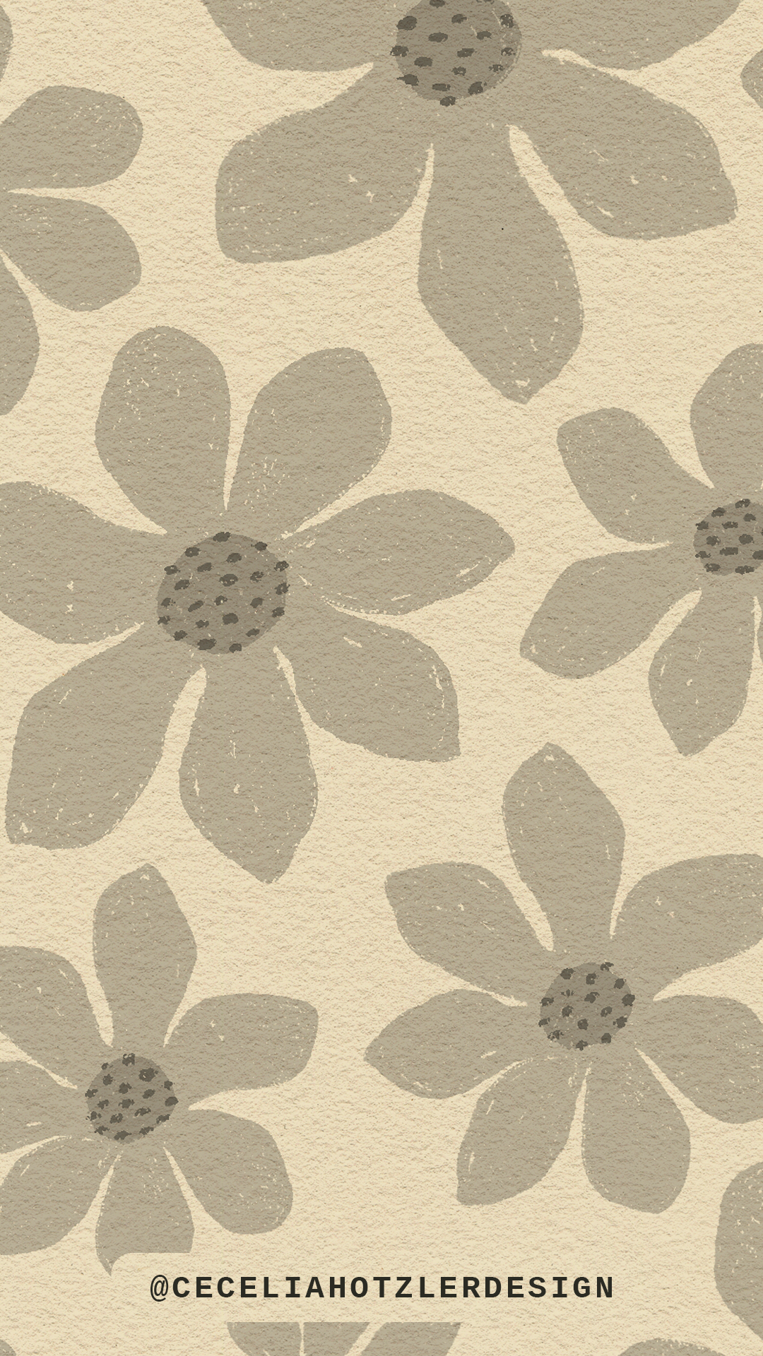 FREE downloadable hand-drawn phone wallpaper lockscreen for iPhone or Android phone.