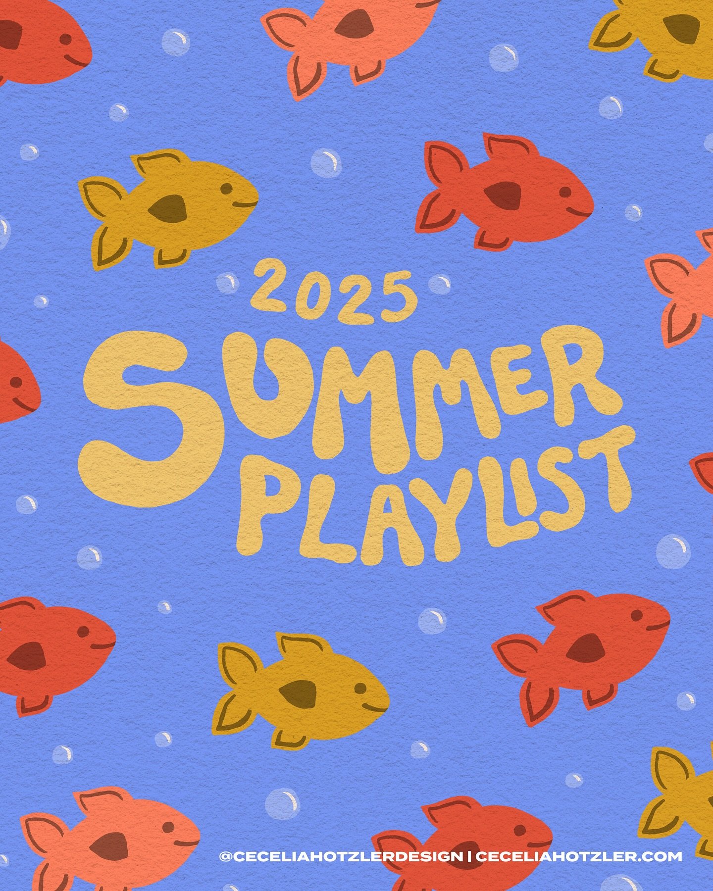 summer playlist ☀️ i usually spend a season finding songs then share it at the end of the season, but my summer 2025 playlist is already over two hours long, so sharing it now! ill continue to add new music to it all summer long, so check back for mo