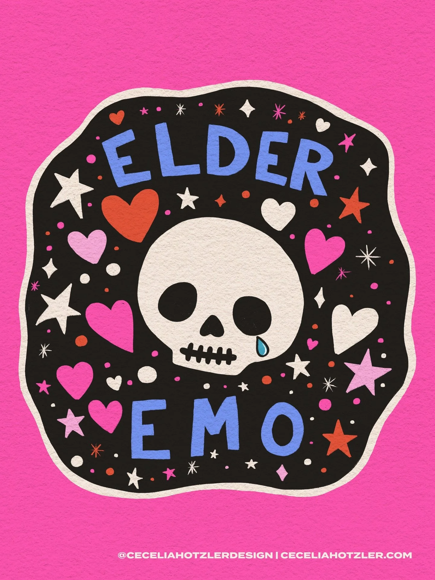 lil elder emo design ✨ updated this design from a couple of years ago a little bit! 

digital art | digital drawing | digital illustration | iPad art | iPad drawing | iPad illustration| drawing | art | illustration