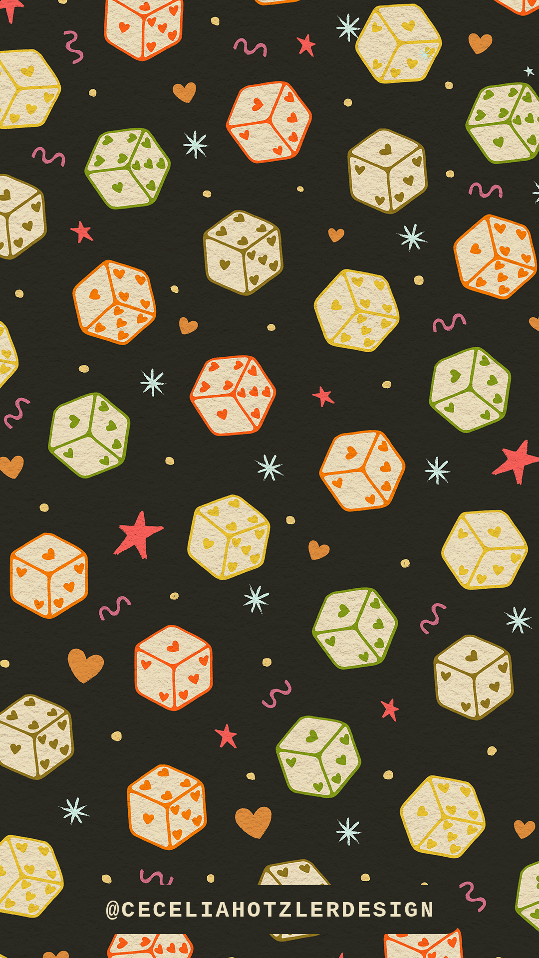 FREE downloadable hand-drawn phone wallpaper lockscreen for iPhone or Android phone.