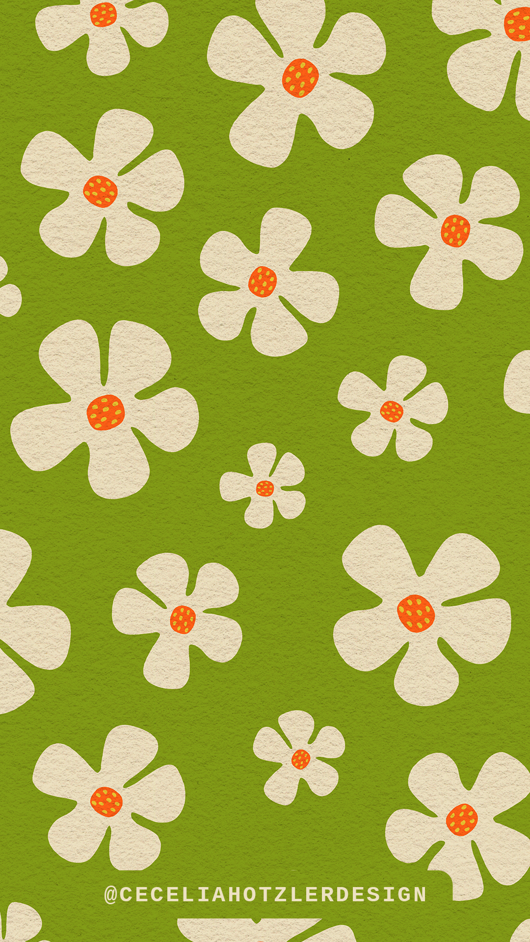 FREE downloadable hand-drawn phone wallpaper lockscreen for iPhone or Android phone.