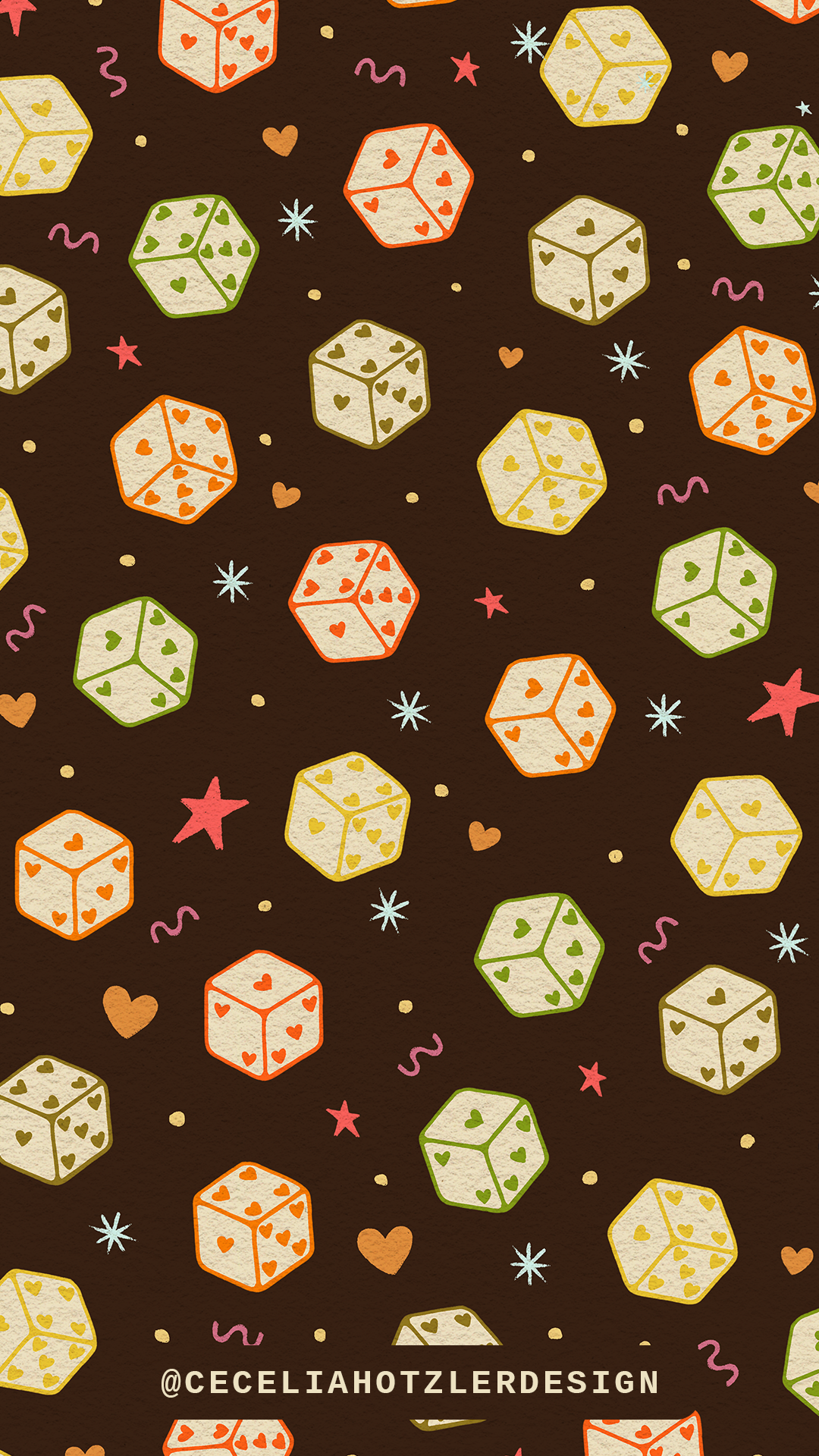 FREE downloadable hand-drawn phone wallpaper lockscreen for iPhone or Android phone.