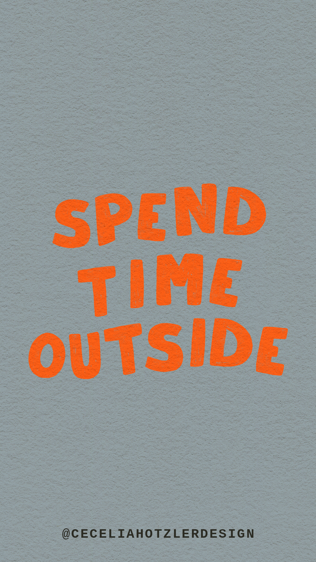 FREE downloadable hand-drawn phone wallpaper lockscreen for iPhone or Android phone.