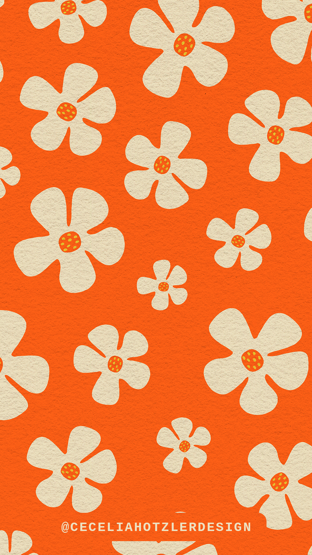 FREE downloadable hand-drawn phone wallpaper lockscreen for iPhone or Android phone.