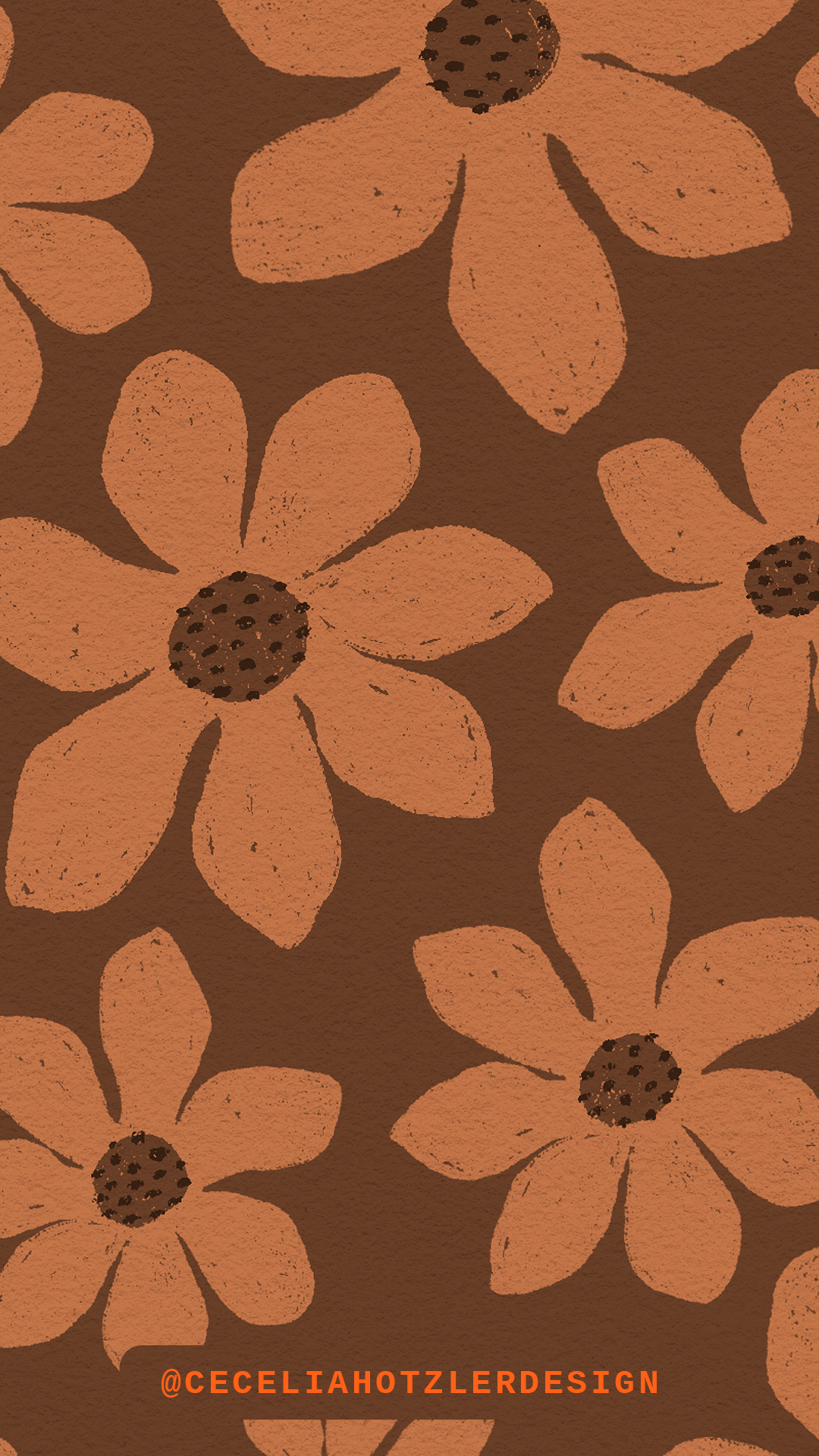 FREE downloadable hand-drawn phone wallpaper lockscreen for iPhone or Android phone.