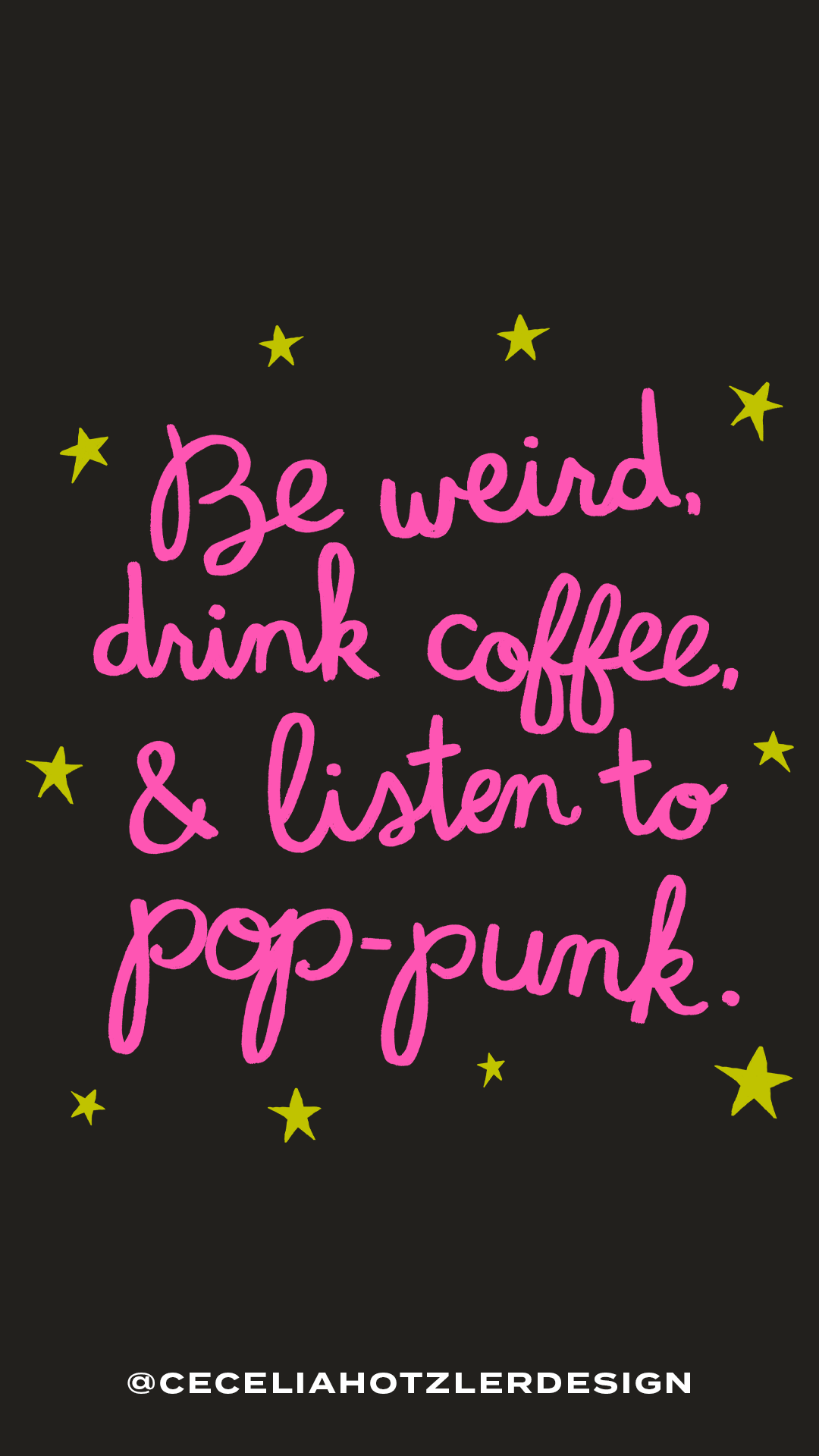 PhoneWallpaper_BeWeird02.png