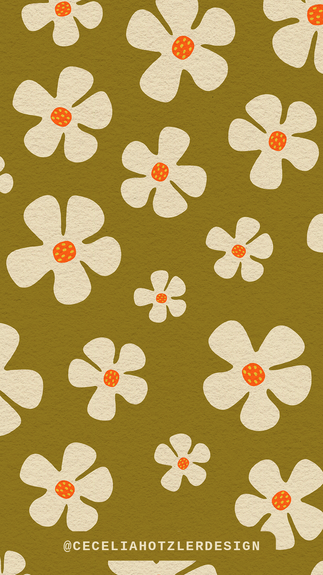 FREE downloadable hand-drawn phone wallpaper lockscreen for iPhone or Android phone.
