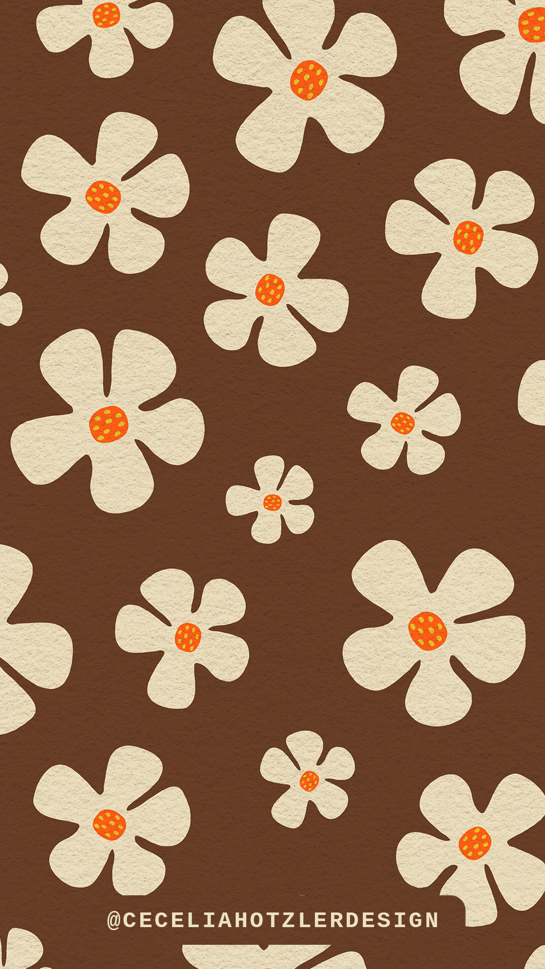 FREE downloadable hand-drawn phone wallpaper lockscreen for iPhone or Android phone.