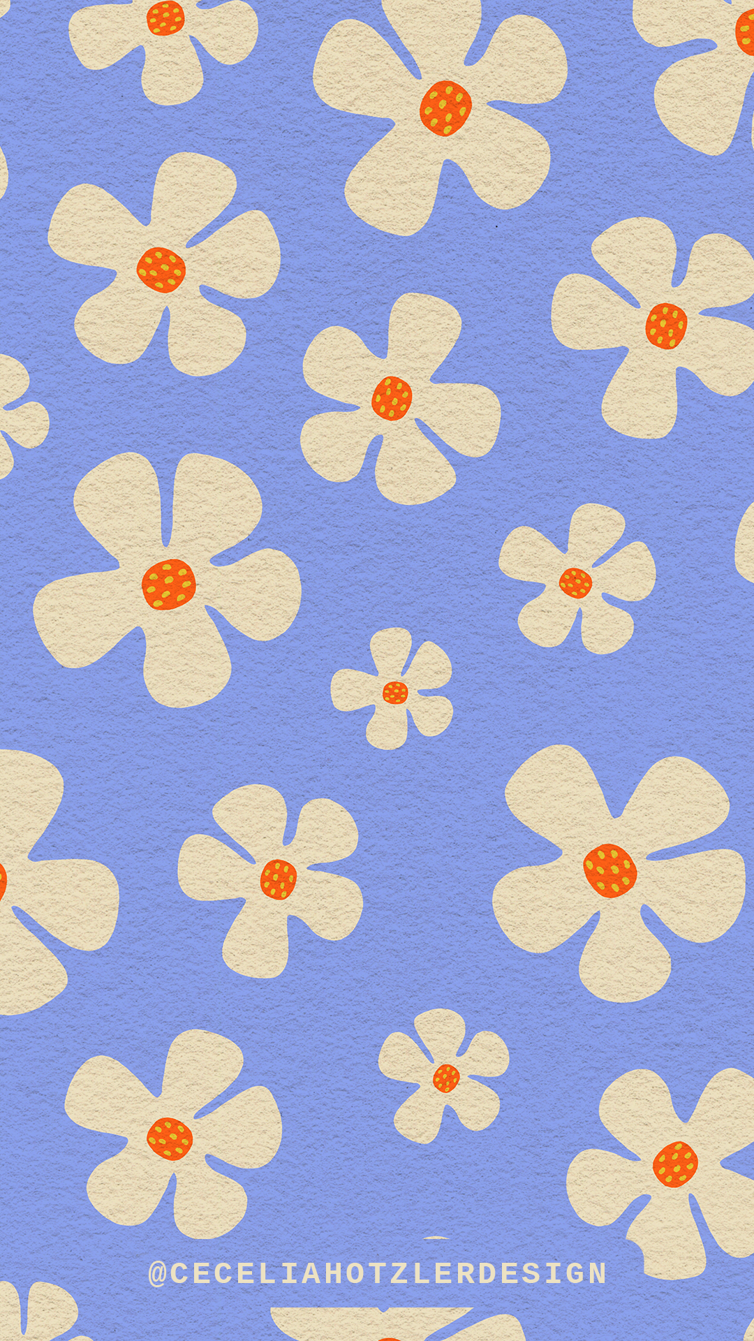 FREE downloadable hand-drawn phone wallpaper lockscreen for iPhone or Android phone.