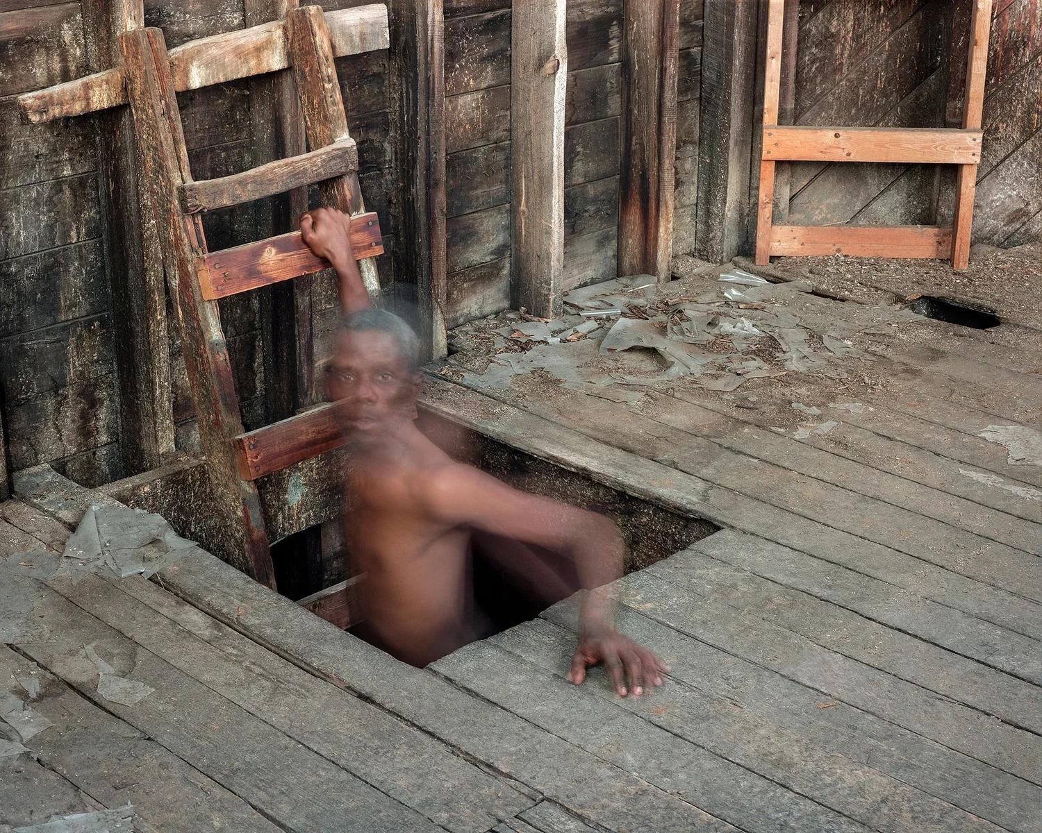 Double Vision (Underground) (Size: 40" X 50") (2020) Archival Pigment Print