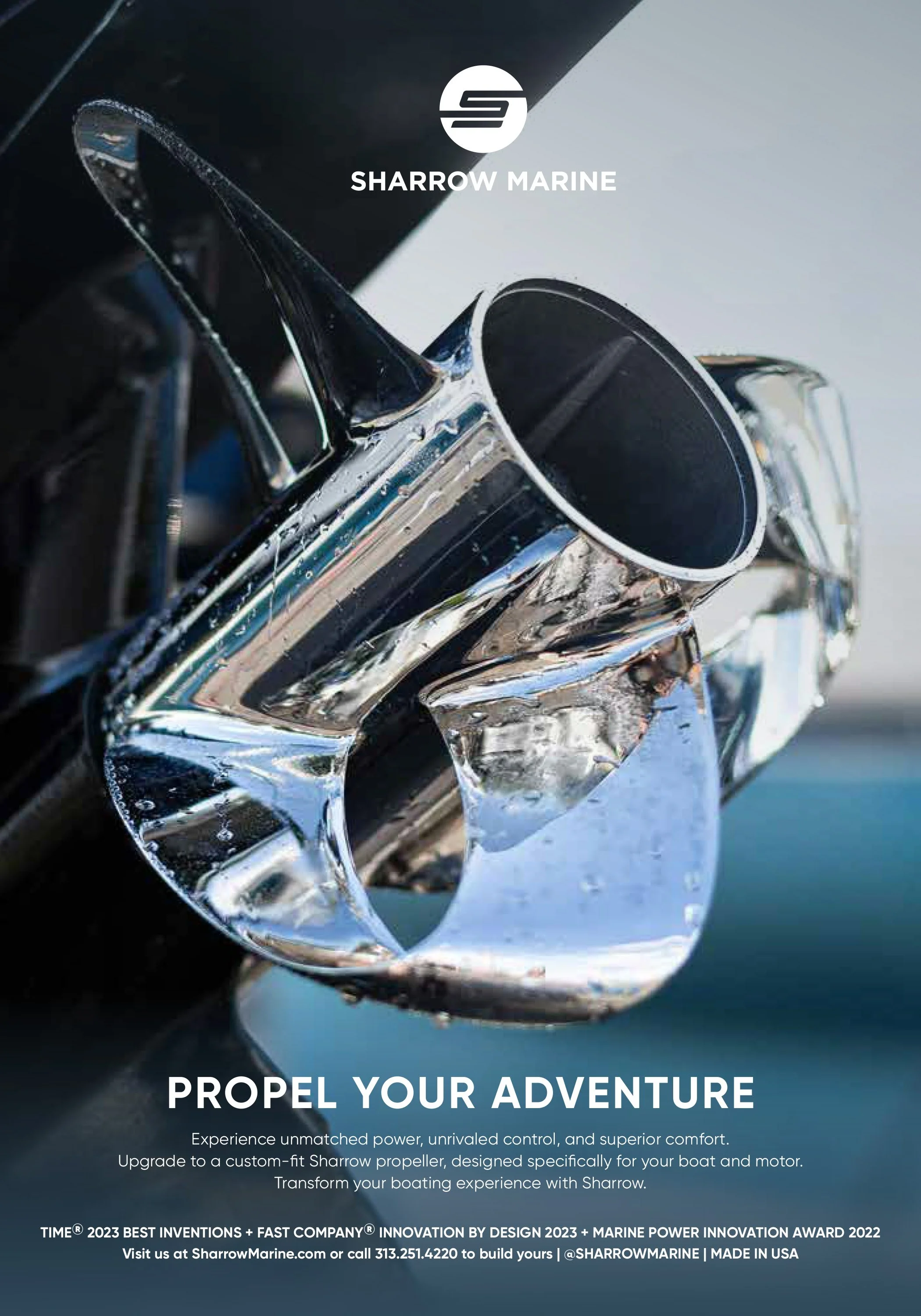 During the initial audit of imagery, one photograph stood out. Taken by the owner, it captured the irregular shape of the propeller in a way that felt unexpectedly whole, almost solid. There was an honesty to it. No over-design. No theatrics. Just fo