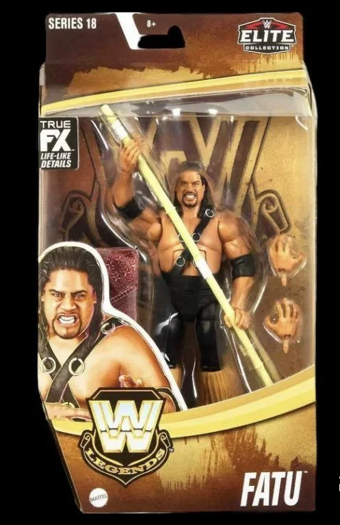 Fatu Elite Collection Action Figure (Series 18) — Signed