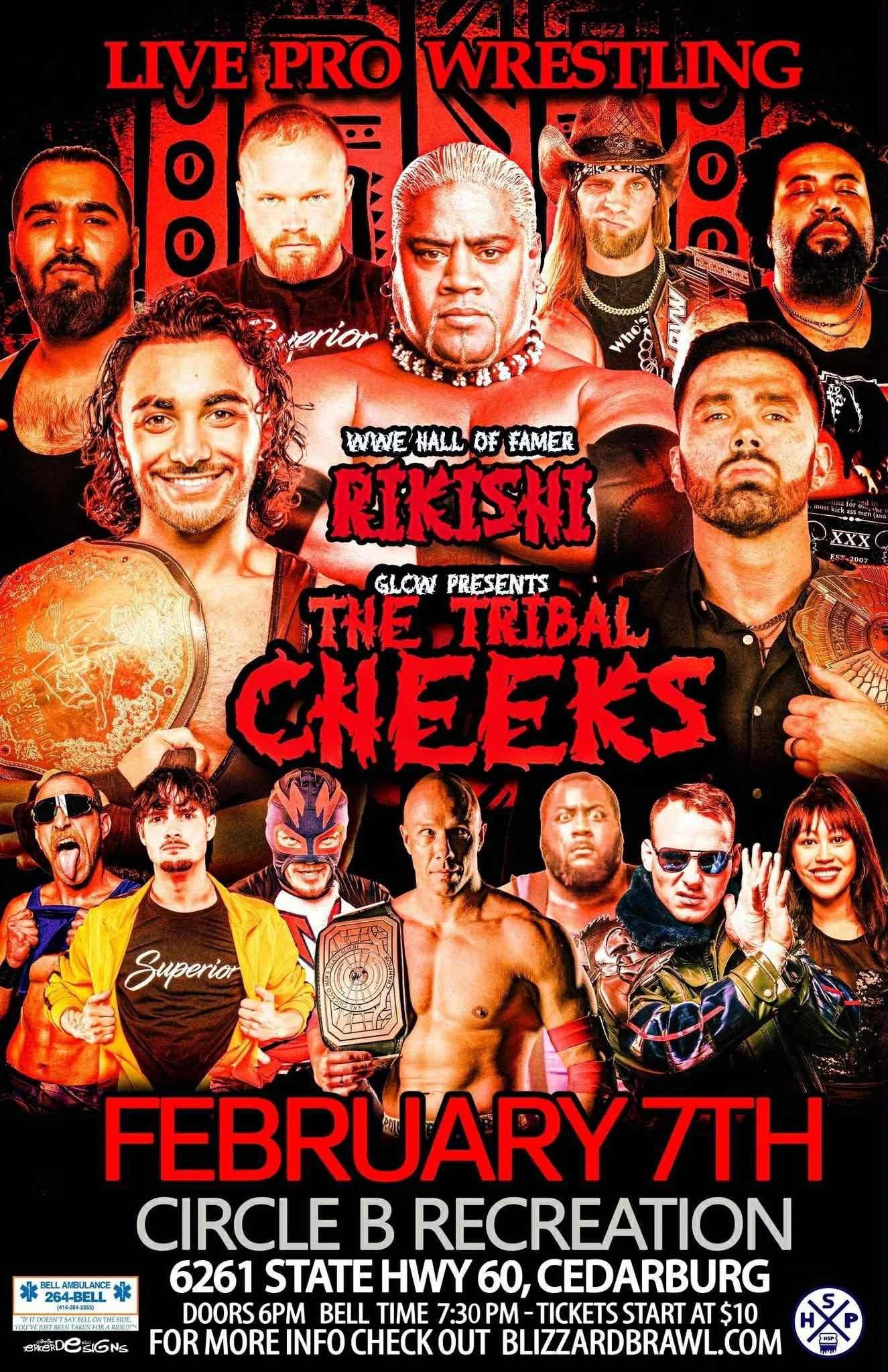 GLCW The Tribal Cheeks Flyer