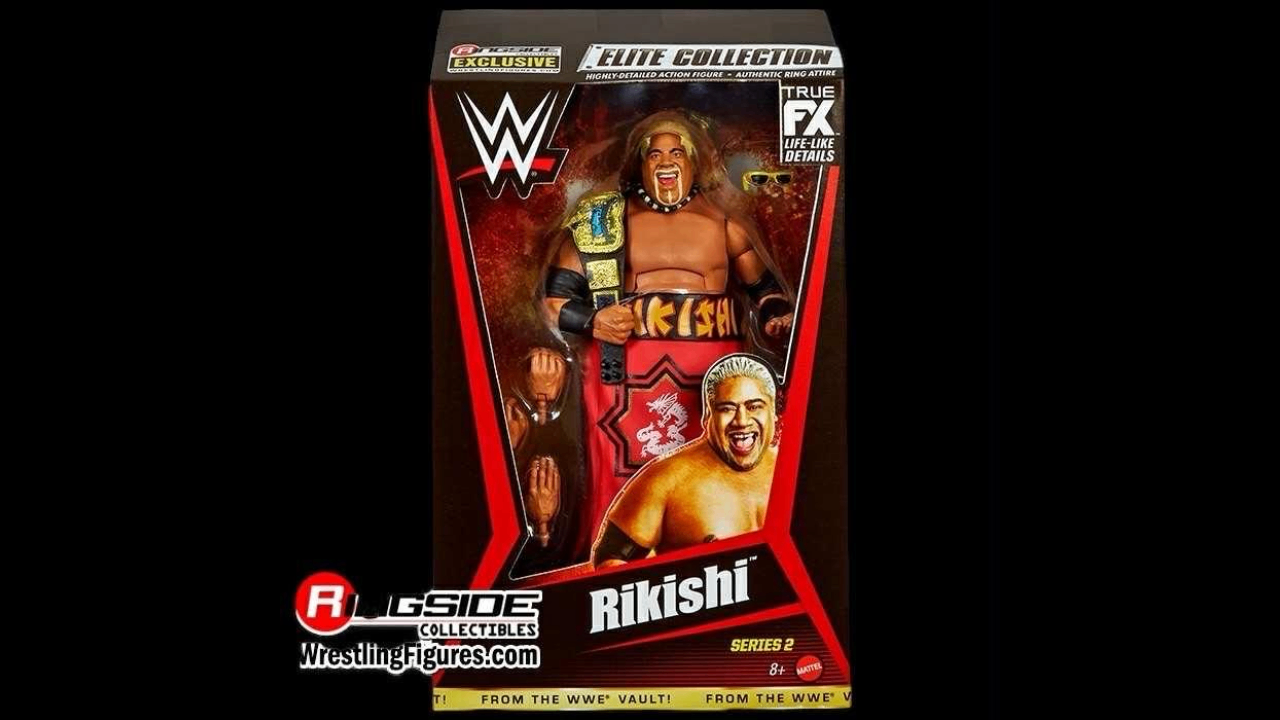 Rikishi Elite Collection Action Figure — Signed — RIKISHI FATU