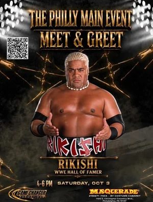 The Philly Main Event Meet and Greet Flyer