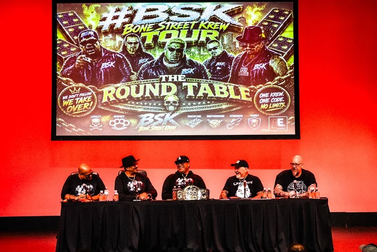 Bone Street Krew panel at the Cabaret Theater