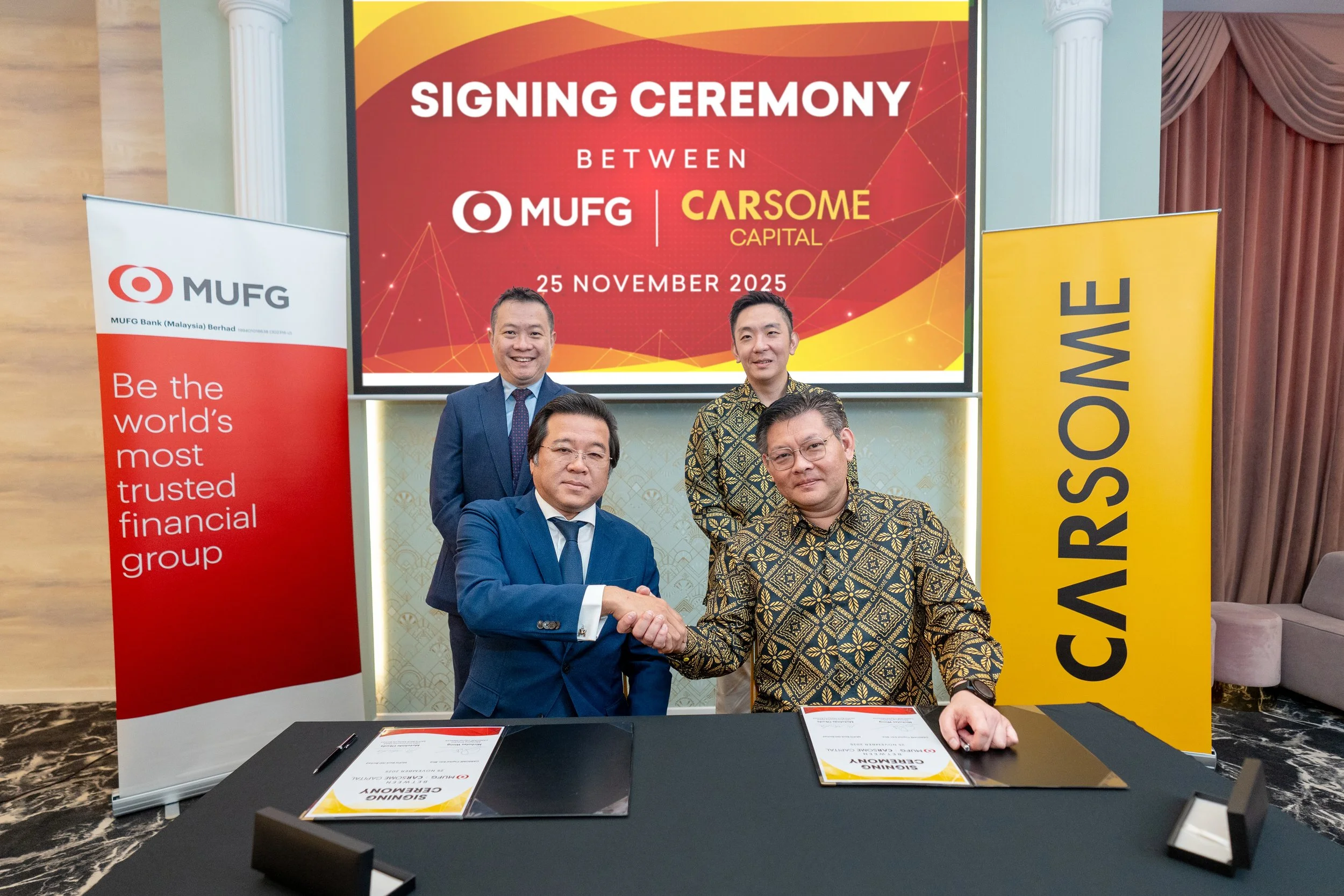 MUFG Extends RM150 million Working Capital Facility to CARSOME Capital to Accelerate Automotive Financing Growth