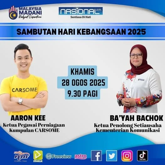 CARSOME Speaks with Nasional FM on Participating at The 2025 National Day Parade 