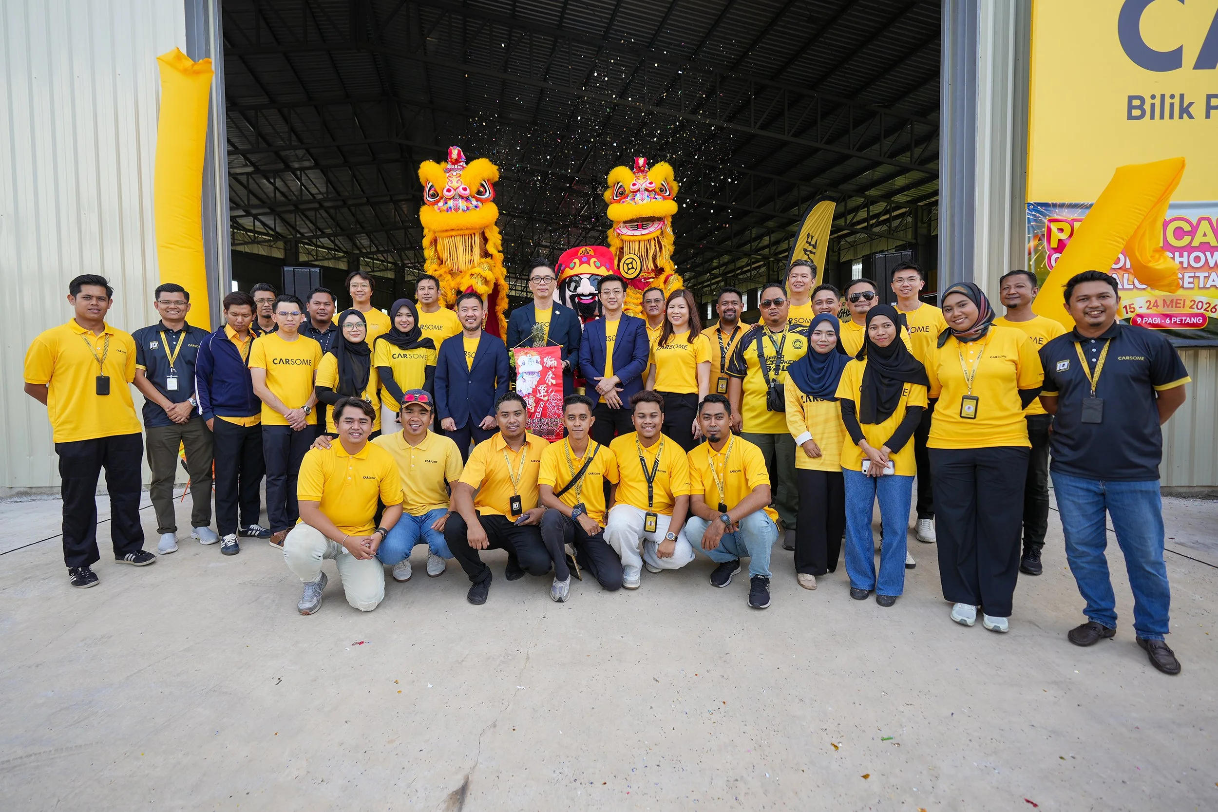 Buying, Selling and Inspection Now Under One Roof at the New CARSOME Showroom Alor Setar Showroom 