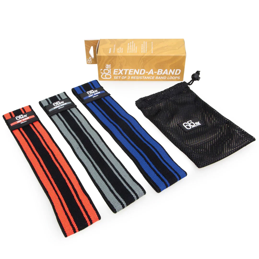 66Fit Extend-A-Band - Resistance Loop Band Set of 3