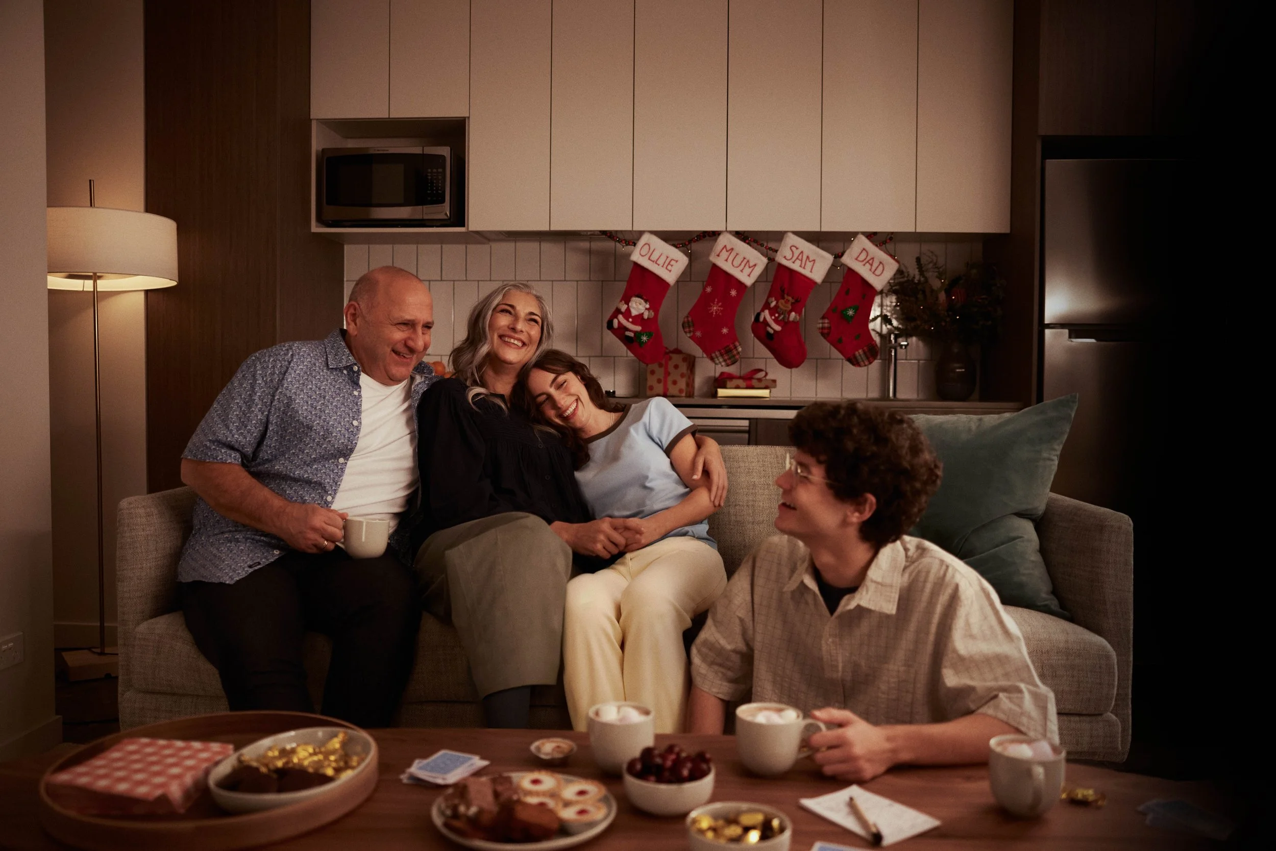 Quest Apartments Christmas campaign --- Key usage Out of Home 



