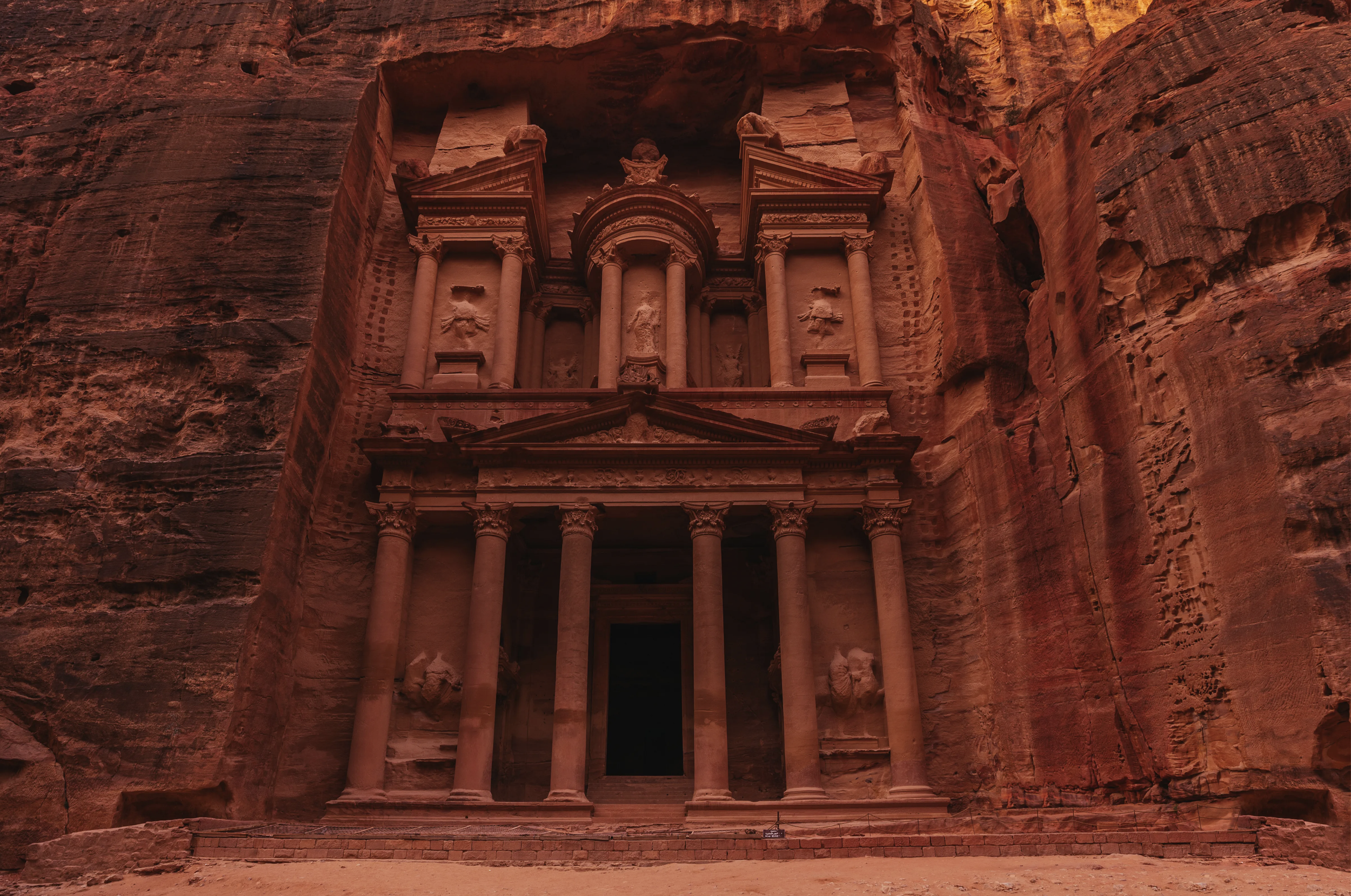 Al-Khazneh (Arabic: الخزنة ; “The Treasury”)