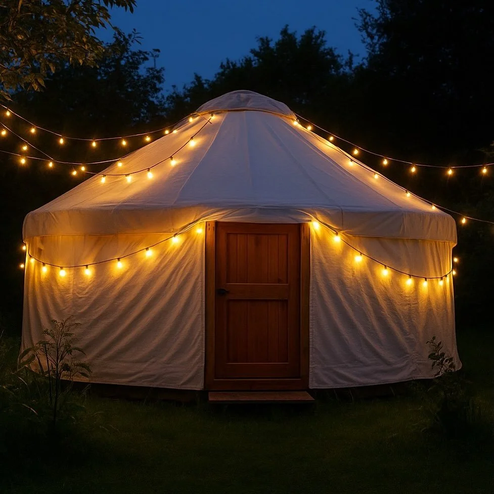 Jurte sucht Sommer-Gartenplatz

F&uuml;r diesen Sommer sucht unsere kleine, Jurte ein liebevolles Zuhause.

Hast du einen Garten mit mindestens 5 &times; 5 Metern Platz und Lust auf etwas Besonderes?

Die Jurte eignet sich wunderbar als R&uuml;ckzugs