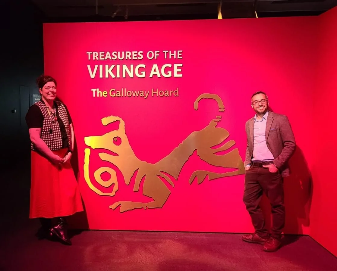 It has been absolutely wonderful working with Dr Adri&aacute;n Maldonado from @nationalmuseumsscotland to open &lsquo;Treasures of the Viking-Age: The Galloway Hoard&rsquo;. Thank you to everyone who came out to celebrate at @melbournemuseum