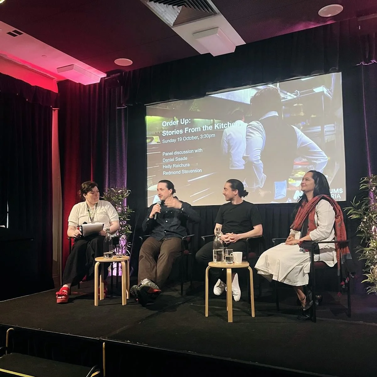 Thank you to everyone who came to the panel discussion for &ldquo;Order Up: A City Fed By Many Cultures&rdquo; yesterday. And a big thank you to Red, Dan and Helly for sharing your generous insights.