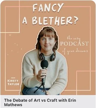 I am honoured to have been interviewed on @kirstytlr podcast &ldquo;Fancy A Blether?&rdquo; Head over to Spotify if you wanna listen! (Link in bio)