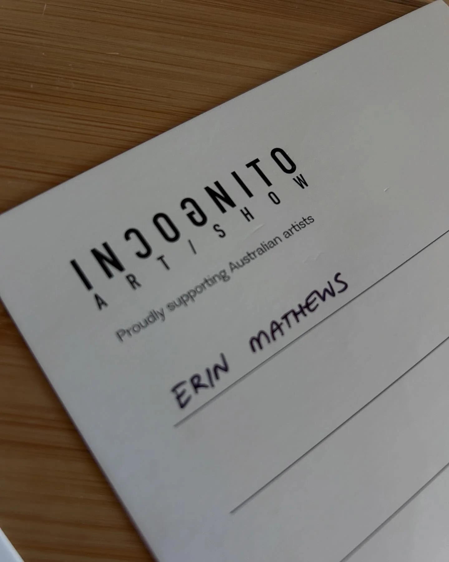 Finished my artworks for the @incognitoartshow ! This is my first time participating and I&rsquo;m excited to be supporting this not-for-profit organisation. #incognitoartshow