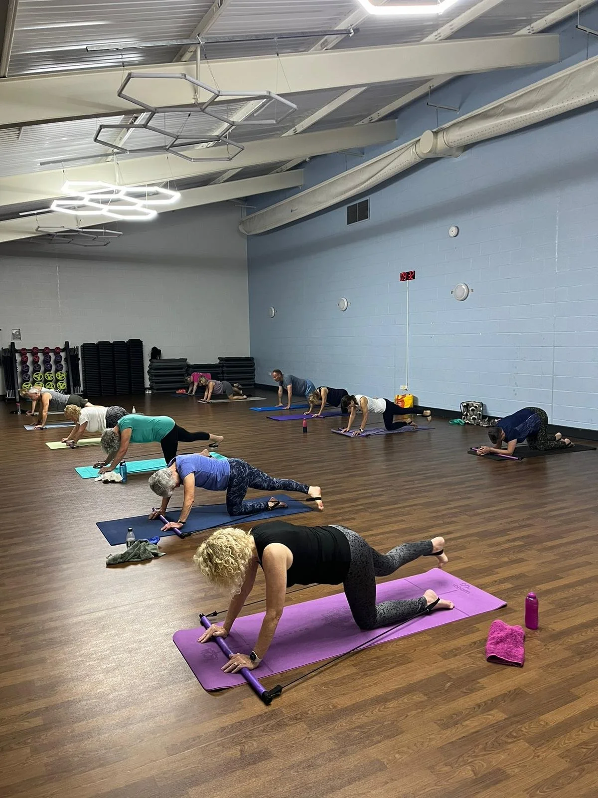 Pilates class