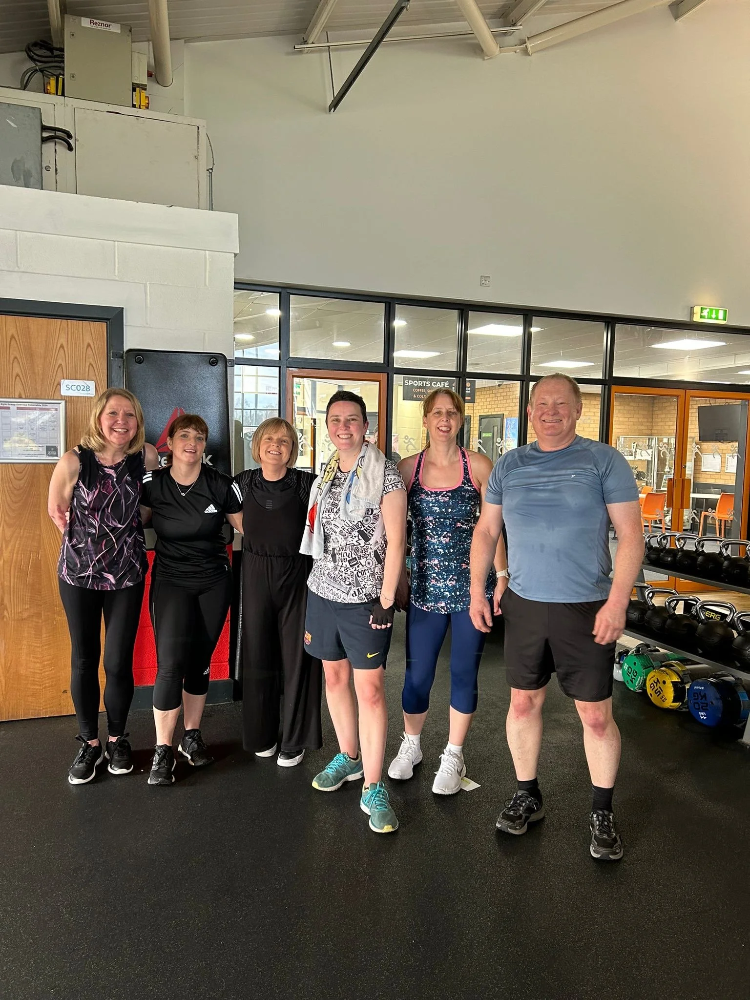 Group exercise photo