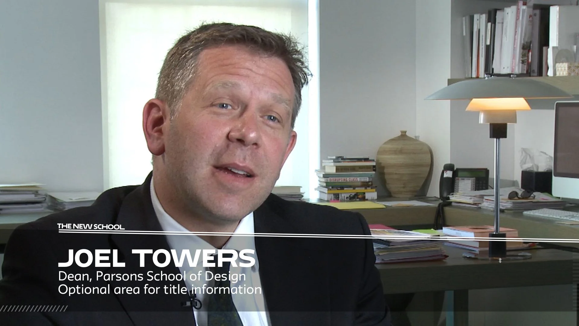 Lower Thirds - Faculty/Guest Name and Title