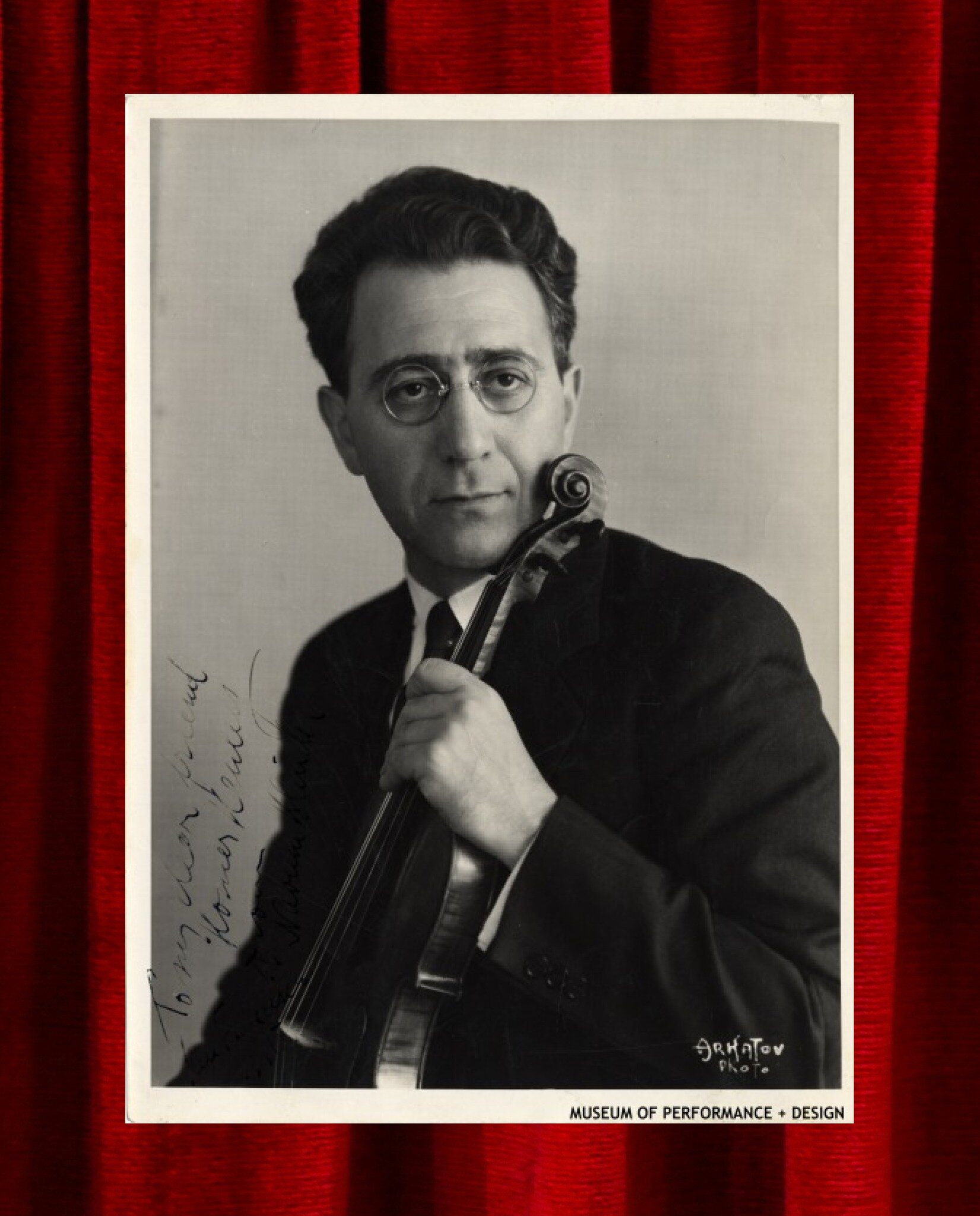 On This Day, 1934.

On January 27, 1934, violinist Naoum Blinder (1889-1965) appeared as a Guest Artist with the San Francisco Symphony. Born in the Ukraine, Blinder studied at the Imperial Conservatory in Odessa and with Adolph Brodsky at the Royal 