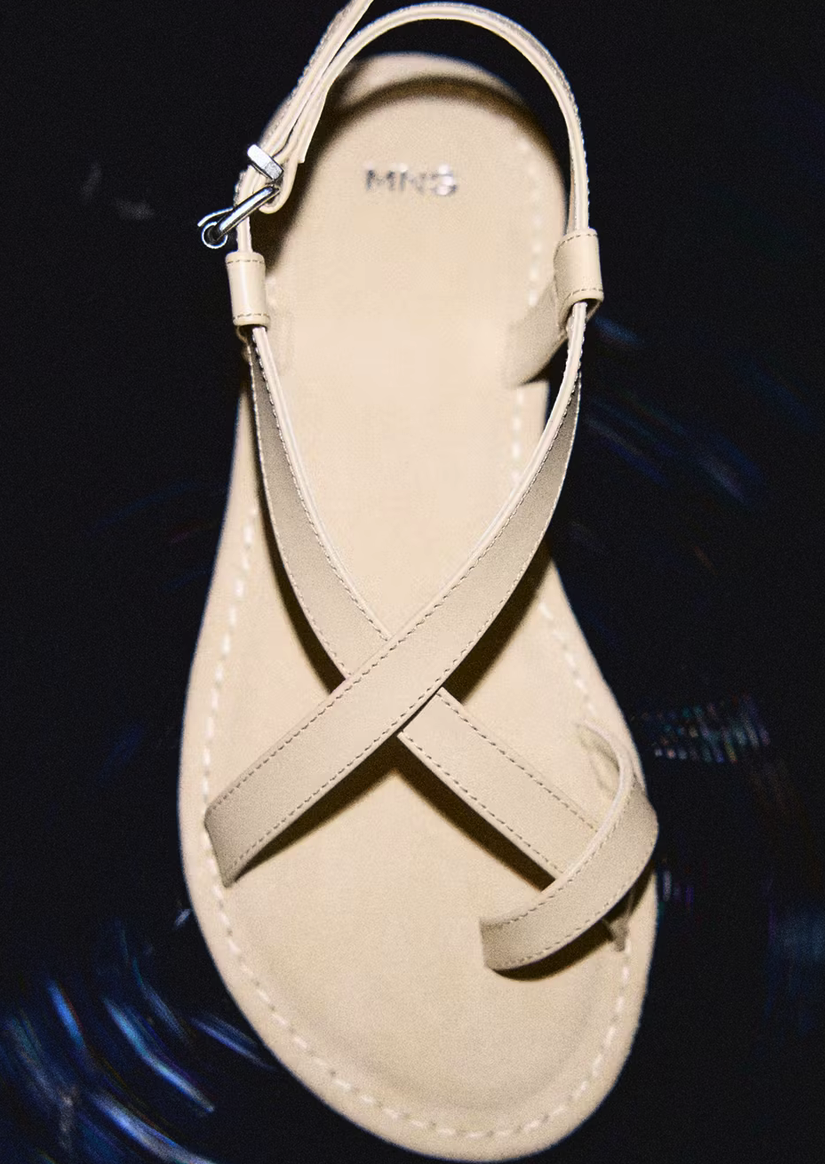 Mango White Sandal.png
