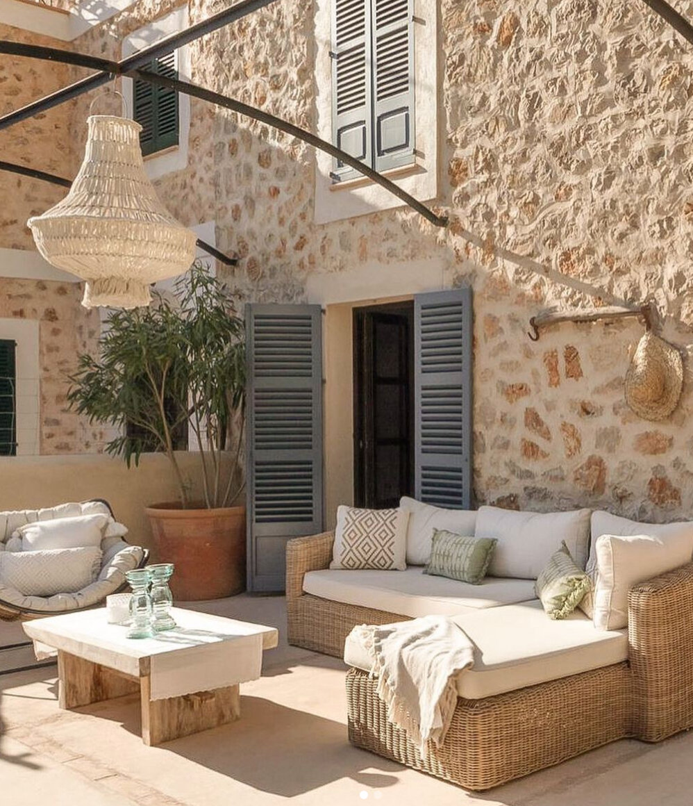 Dreaming of a Mallorcan escape, for the decor as much as the sea, sun and rest! ⛱️ &middot;✈️ 🌴​​​​​​​​​
Inspo from @mediterraneanhideaway

-

#mallorcainteriors #mallorcaescape #escapetomallorca #mallorcadecor #shutters #mallorcaholiday #deia #deia
