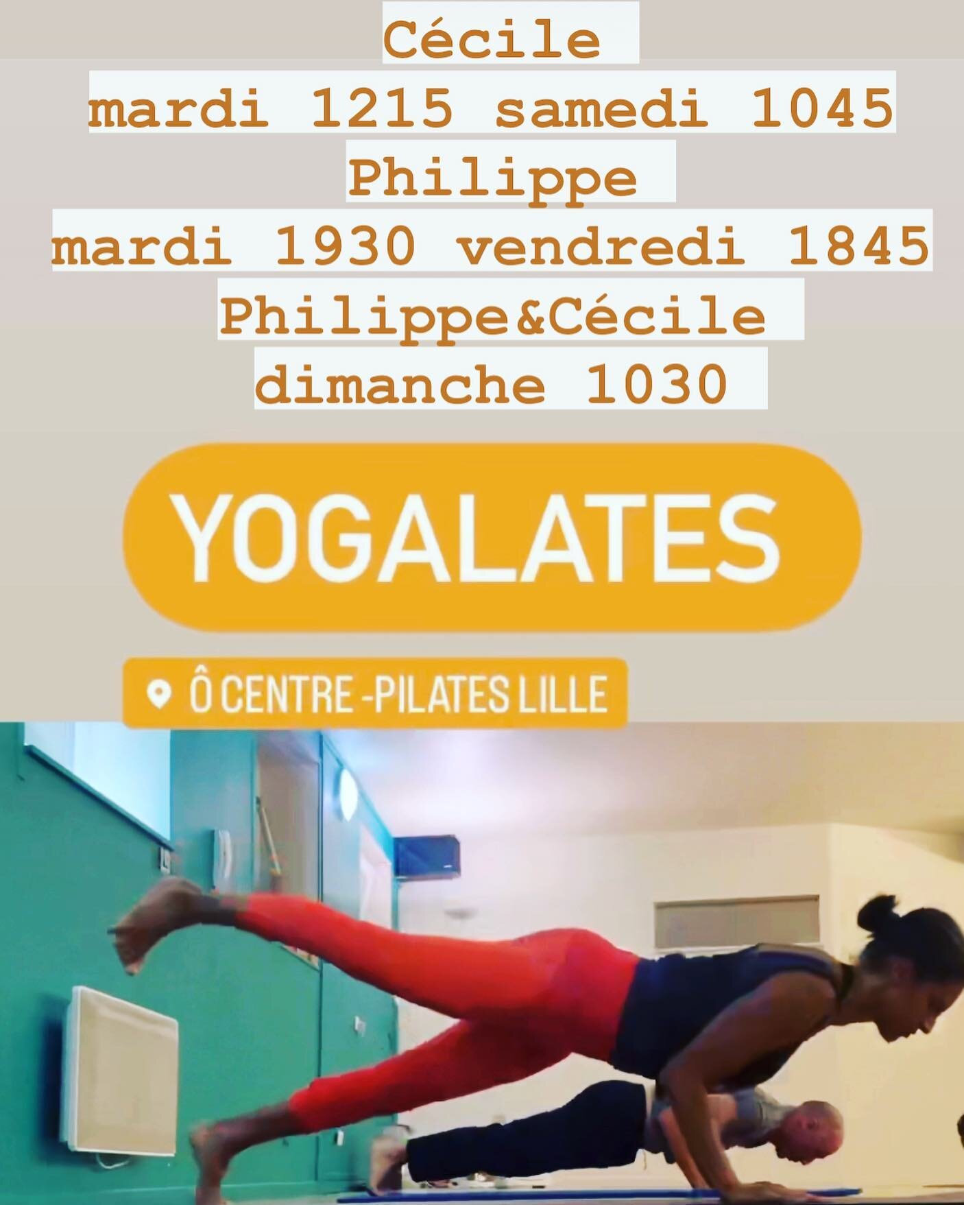 #vitalit&eacute; #pilateslille #pilateslilleyoga #ocentrelille #pilates&agrave;lille #yogalille #yoga&agrave;lille  #yogalates #souplesse #renforcement #mobilit&eacute;dos