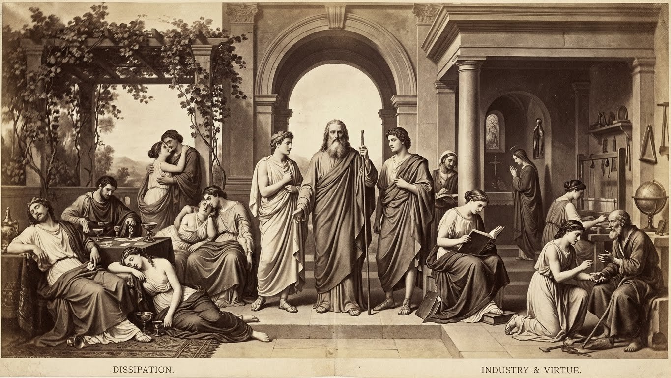 Klassische Aktfotografie zensiert – Vergleich viktorianische Moral und KI-Filter – Bildfreiheit vs. Algorithmen