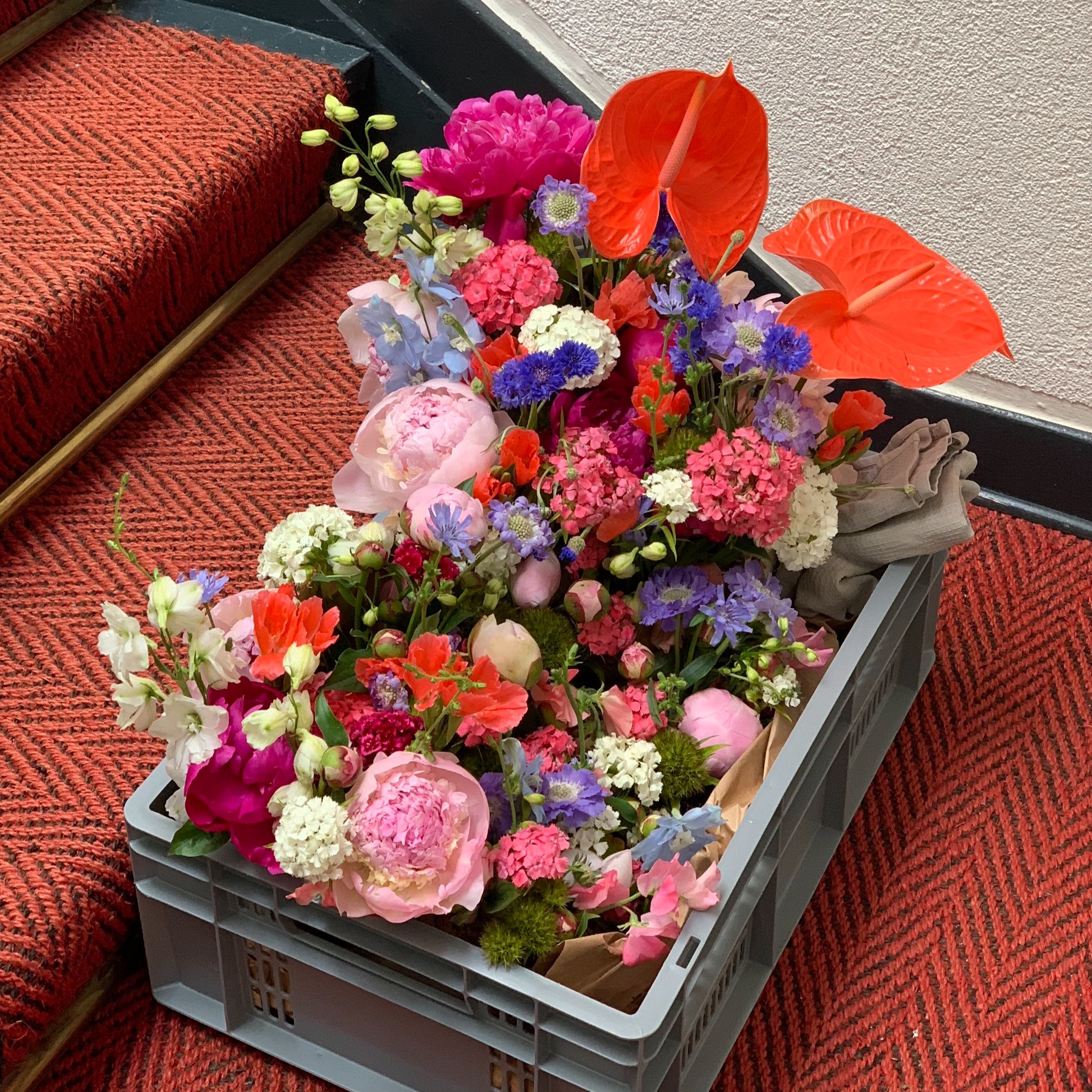 FLOWER STAIRCASE