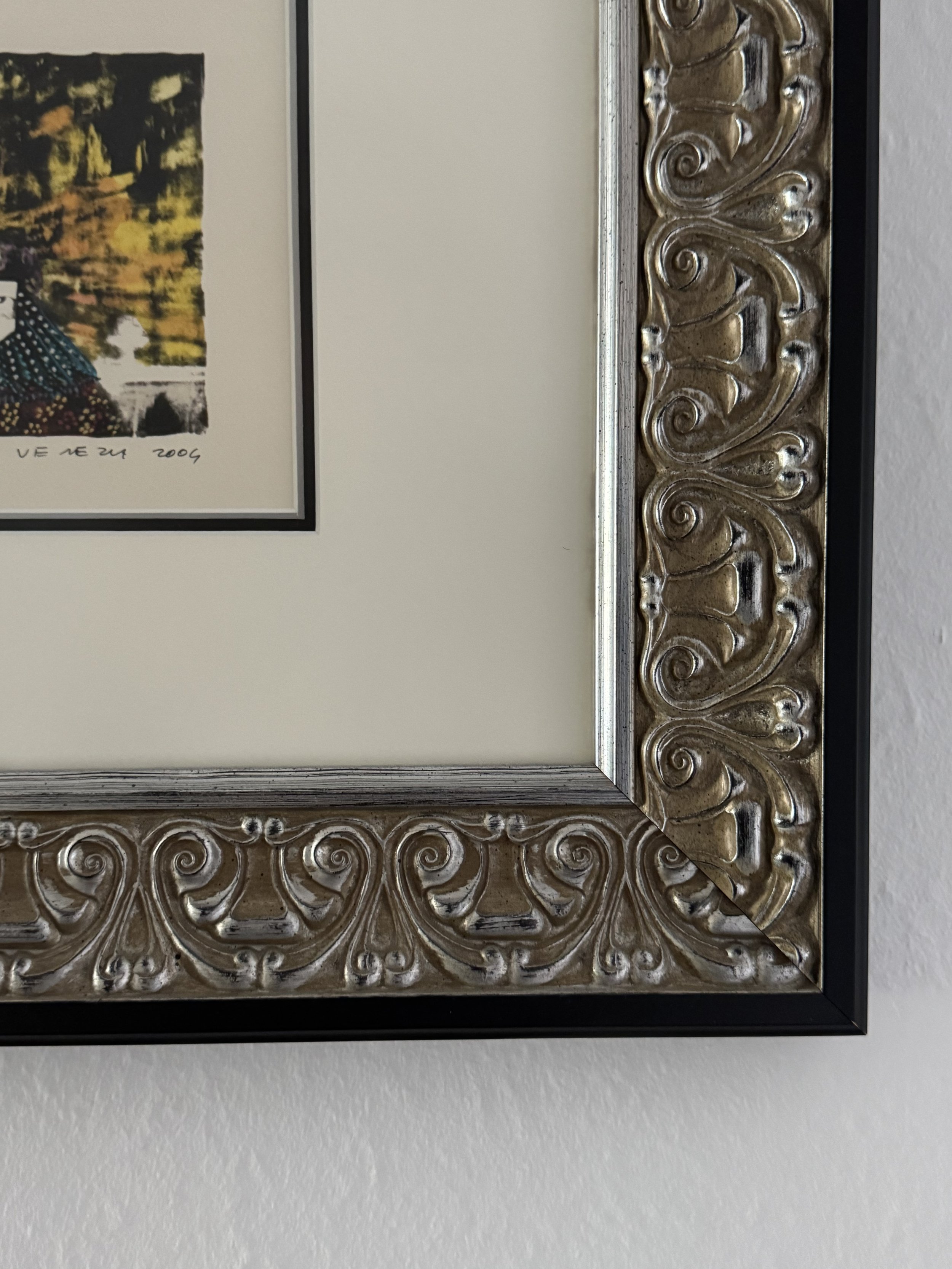 Works on paper - Double mat and Wood frame.jpeg