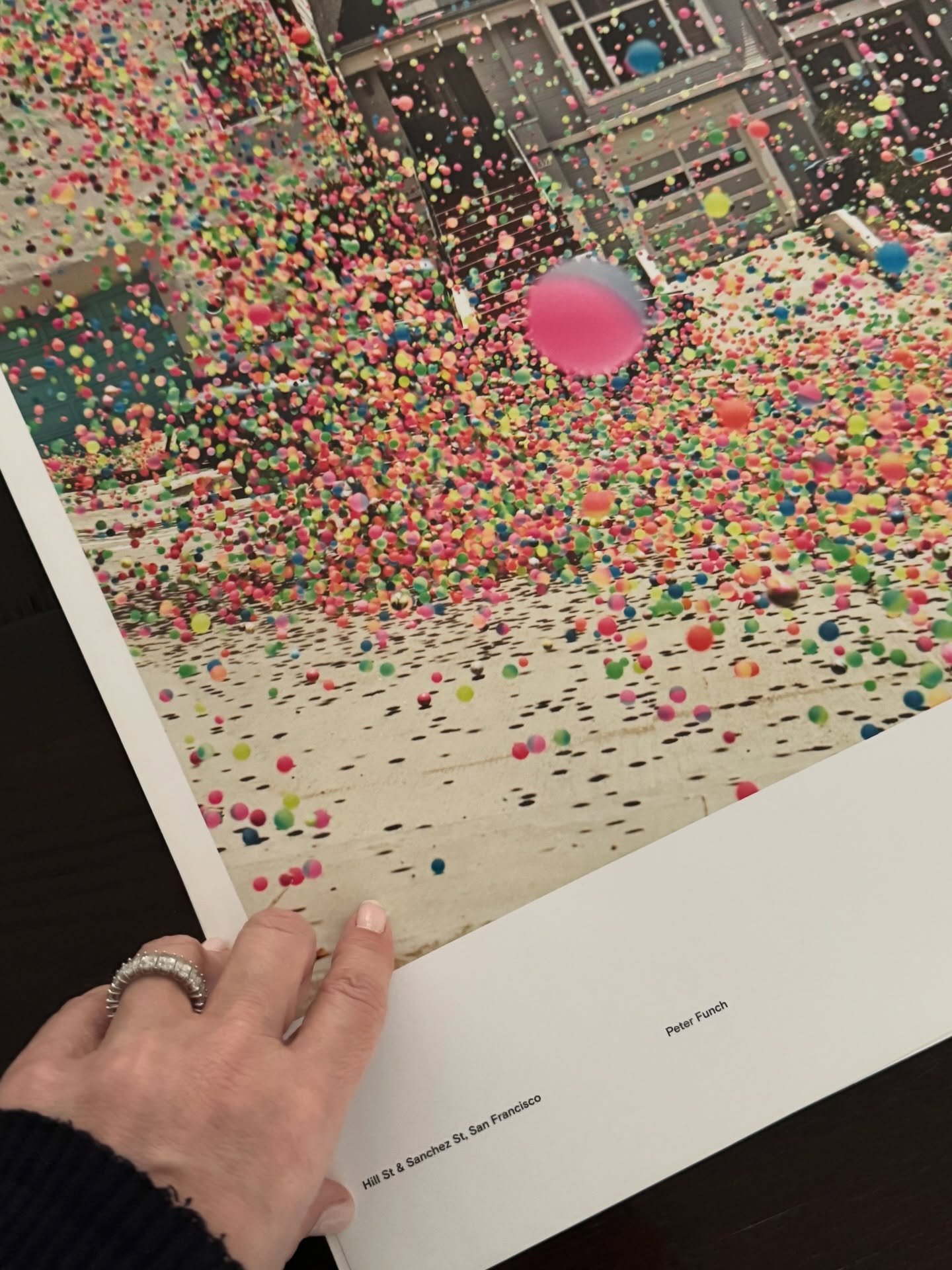 Adventures in art. 
Still images from a commercial video shoot for Sony televisions. San Francisco, 2005
"Color Like No Other"
Artist: Peter Funch

IYKYK

Original commercial is reposted in my story. And you can read about the concept here 