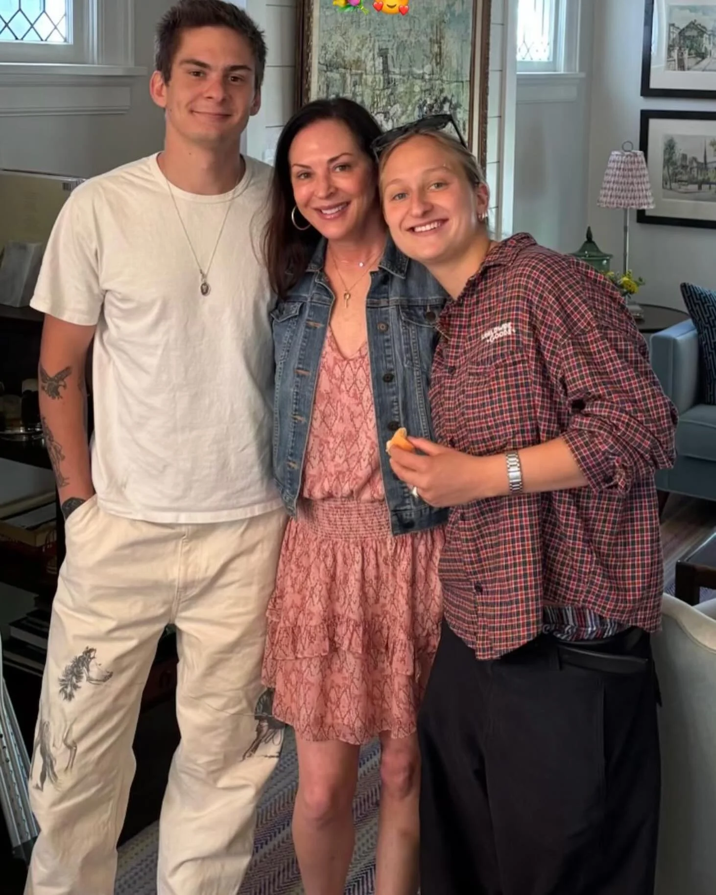 Perfect Mother&rsquo;s Day with the two who stole my heart many years ago! ❤️🥰💐
