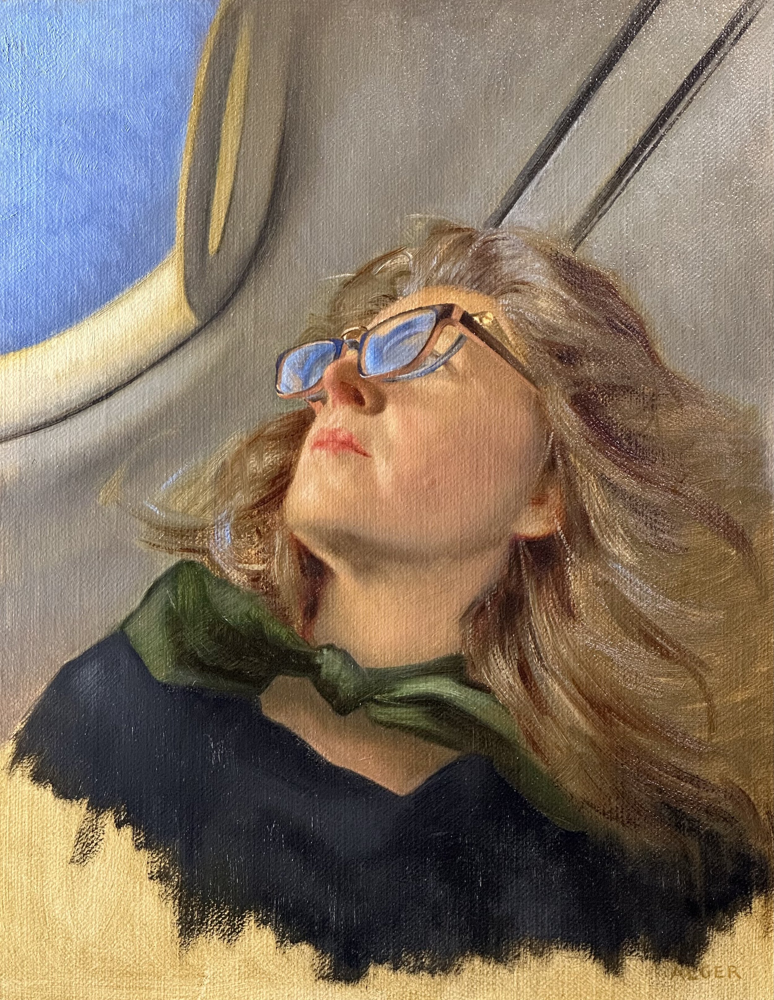 Flight  
14 x 11”  
Oil on canvas