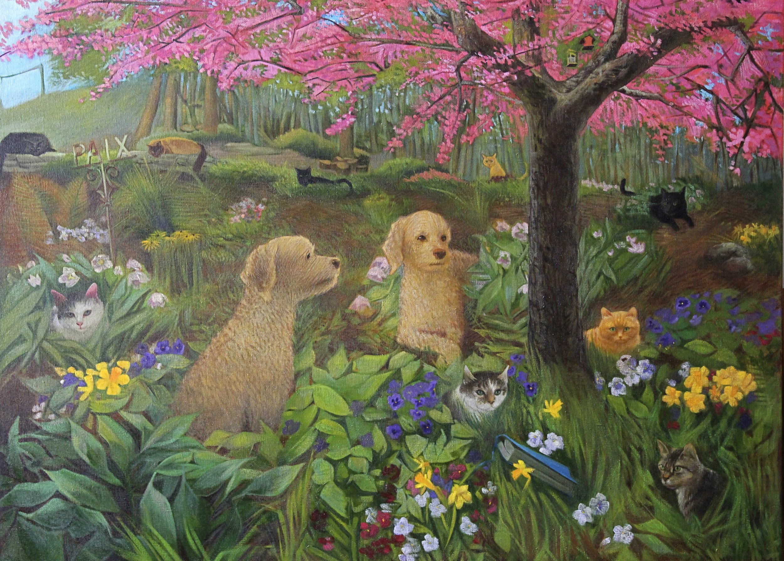 Southern Family  
48 x 60”  
Oil on canvas, 2012