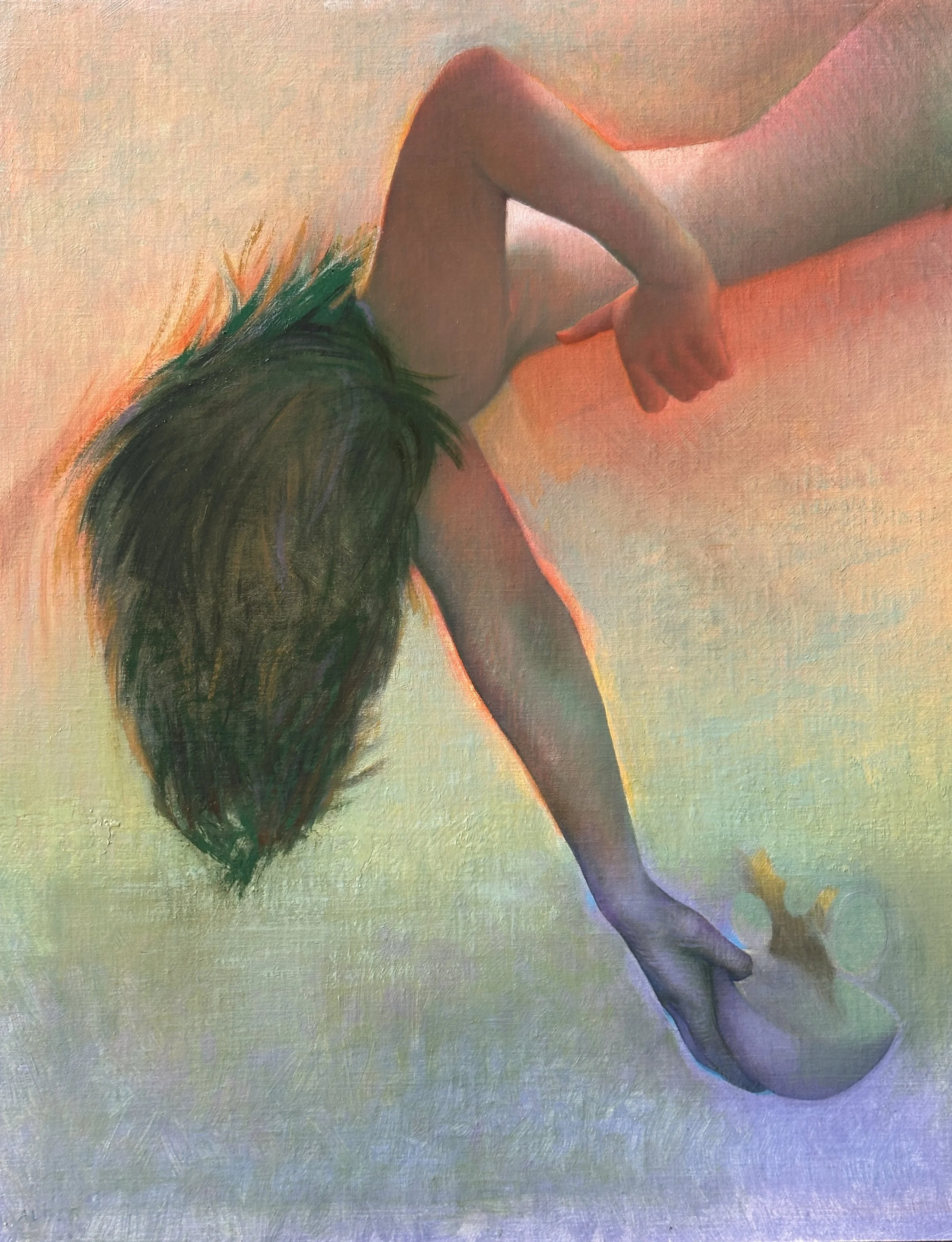 Bedrock #2  
20 x 16”  
Oil on canvas on MDF